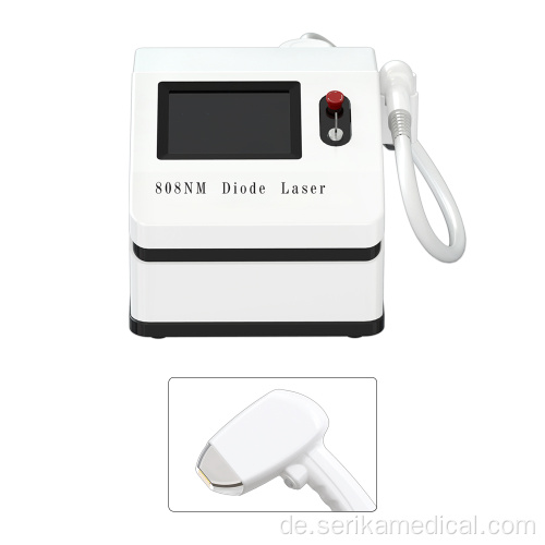 Portable 808nm Diodenlaser-Haarentfernungsmaschine